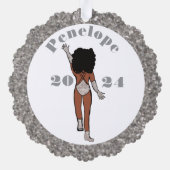 シルバーアンドダイアモンズダンサーオーナメントカードA オーナメントカード (裏面)