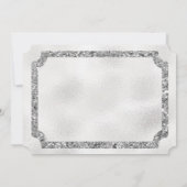 シルバーアンドピンクダイヤモンドVIPチケット 招待状 (裏面)