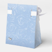 シルバーアンドベビーブルーバラサンキューバースデーパーティー フェイバーボックス (裏面サイド)