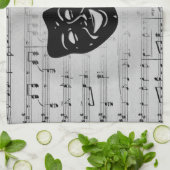 シルバーアートがシアターマスクを統合 キッチンタオル (折り畳み)