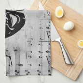 シルバーアートがシアターマスクを統合 キッチンタオル (四つ折り)