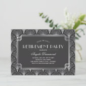 シルバーアールデコ除·売却パーティー 招待状 (スタンド正面)