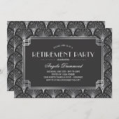 シルバーアールデコ除·売却パーティー 招待状 (正面/裏面)