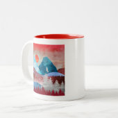 シルバーイーグルランドスケープ ツートーンマグカップ (正面左)