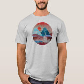 シルバーイーグル風景 Tシャツ (正面)