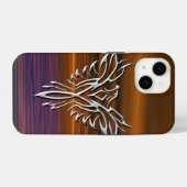 シルバーイーグル iPhoneケース (裏面横)