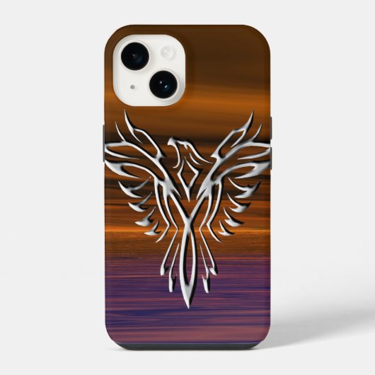 シルバーイーグル iPhoneケース (裏面)