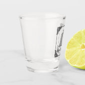 シルバーウィッチ&カルドロンハロウィーン ショットグラス (左)