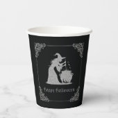 シルバーウィッチ&カルドロンハロウィーン 紙コップ (裏面)