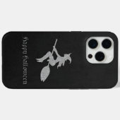 シルバーウィッ飛んでいるチハロウィーン Case-Mate iPhoneケース (裏面 (横))