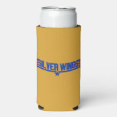 シルバーウィングズ「トップガン」インスパイアクーラーボックス スリム缶クーラー (Seltzer正面)