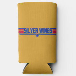 シルバーウィングズ「トップガン」インスパイアクーラーボックス スリム缶クーラー