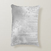 シルバーウィンターグリッターシック アクセントクッション (裏面(縦))
