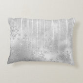 シルバーウィンターグリッターシック アクセントクッション (裏面)