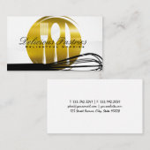 シルバーウェアとウィスク 名刺 (正面/裏面)