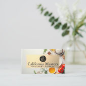 シルバーウェアロゴ | 料理成分 名刺 (スタンド正面)