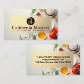 シルバーウェアロゴ | 料理成分 名刺 (正面/裏面)