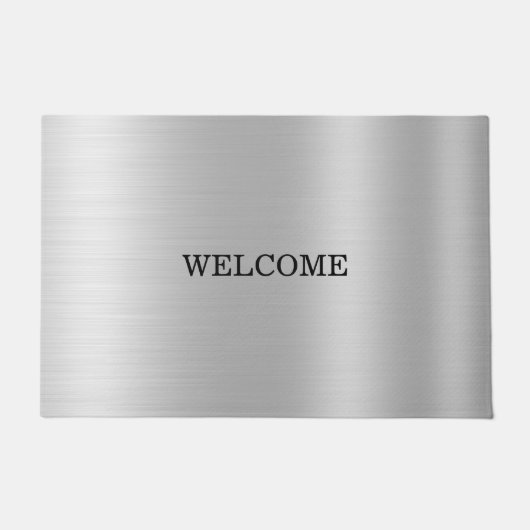 シルバーウェルカム ドアマット (正面)