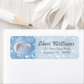 シルバーウエスタンプレジャーホースオンブルーブローケ ラベル (インサイチュ)