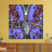 シルバーウォリアー キャンバスプリント (インサイチュ (リビング))