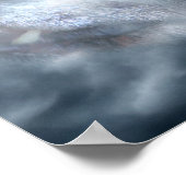 シルバーウルフアートポスター ポスター (角)