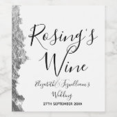 シルバーエッジ ワインレベル ワインラベル (シングルラベル)