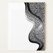 シルバーエフェクトによるメイクアップ プランナー手帳 (裏面)