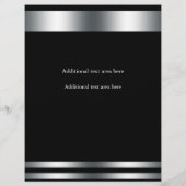 シルバーエレガンスグラマーイベントフライヤーポスター チラシ (裏面)