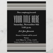 シルバーエレガンスグラマーイベントフライヤーポスター チラシ (正面)