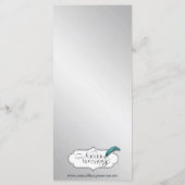 シルバーエレガンス結婚のメニュー メニュー (裏面)