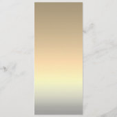 シルバーエレガントス結婚ズ メニュー (裏面)