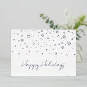 シルバーエレガントハッピーホリデイズカンパニーフォイルカード 箔シーズンカード (立ち正面)