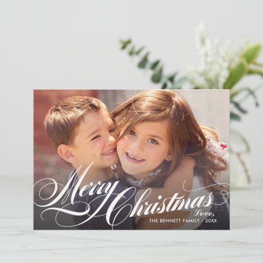 シルバーエレガントメリークリスマスの台本の写真 シーズンカード (スタンド正面)