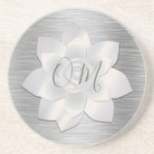 シルバーエレガントロータスOM コースター (正面)