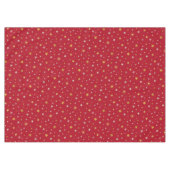 シルバーエレガント金ゴールドかわいいフェスティバルレッドクリスマス テーブルクロス (正面(横))