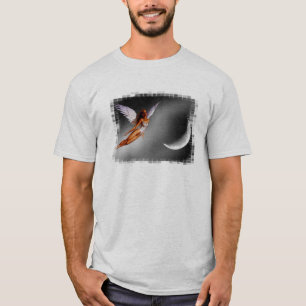 シルバーエンジェル設計ファンタジーTシャツ Tシャツ