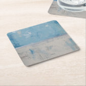 シルバーオーラ スクエアペーパーコースター (アングル)