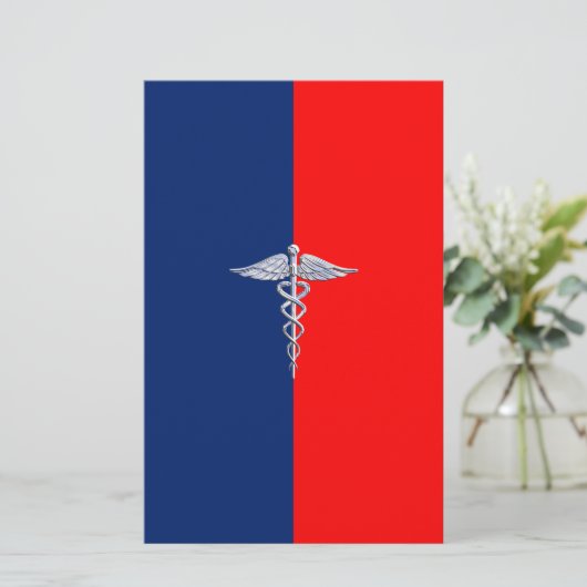 シルバーカドゥセウス医科大学 便箋 (スタンド正面)