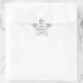 シルバーカメ大理石 | Melle Kalikimaka |クリスマス 星シール (バッグ)