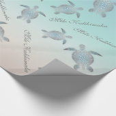 シルバーカメ | Melle Kalikimaka |クリスマス ラッピングペーパー (角)