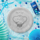 シルバーカラ25周年記念紙プレート ペーパープレート (パーティー)