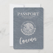 シルバーカンクパスポート日付の保存 セーブザデート (裏面)