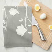 シルバーカンデラブラ –  キッチンタオル (四つ折り)