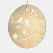 シルバーカンデラブラ(金ゴールド) – セラミックオーナメント (左)