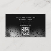 シルバーカー洗面車の清掃車詳細 名刺 (裏面)