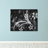 シルバーガーデン キャンバスプリント (インサイチュ (ウッドフロア))