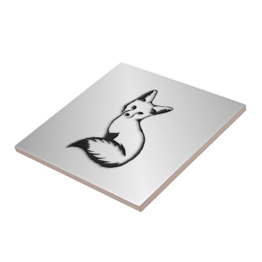 シルバーキツネ タイル (側面)