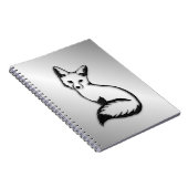 シルバーキツネ ノートブック (右側)