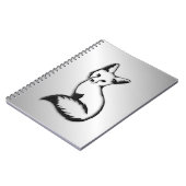 シルバーキツネ ノートブック (左側)