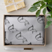 シルバーキツネ 薄葉紙 (ギフト)